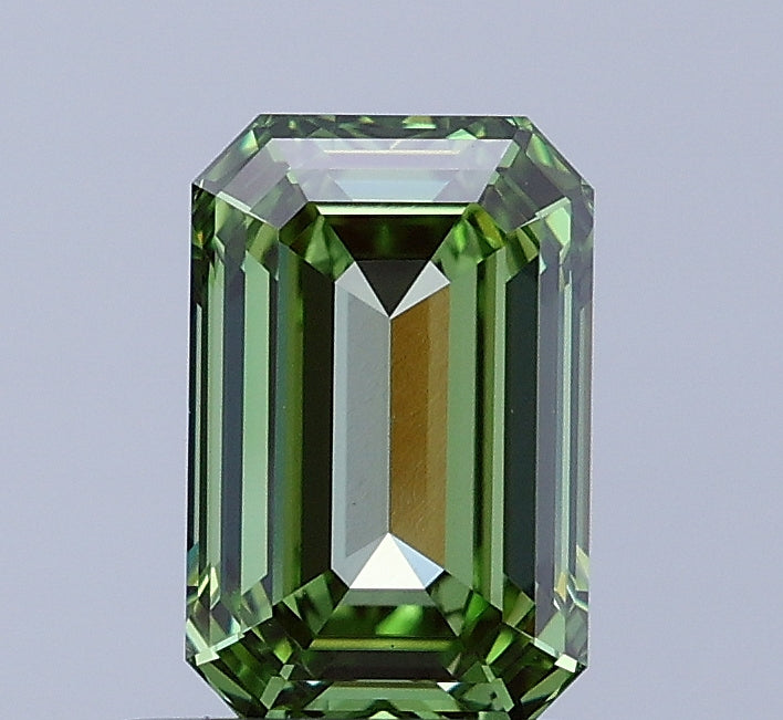 1.04ct Emerald Fv G VVS2 Lab-Grown Diamond