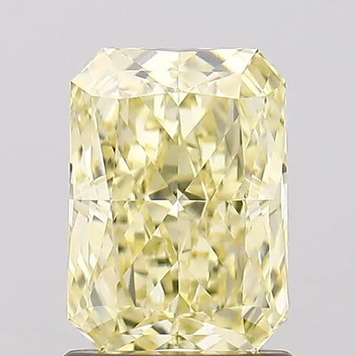1.53ct Radiant Fancy Yellow VVS2 Lab-Grown Diamond