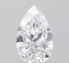 0.89ct Pear D VVS2 Lab-Grown Diamond