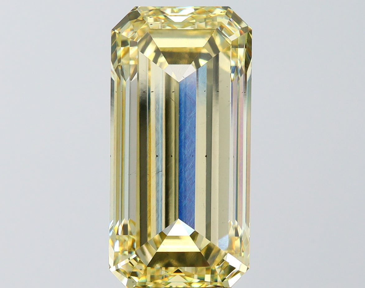 8.72ct Emerald Fan Y VS2 Lab-Grown Diamond