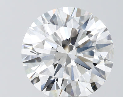 5.77ct Round F VVS2 Lab-Grown Diamond