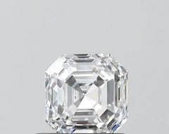 0.91ct Asscher D VS1 Lab-Grown Diamond