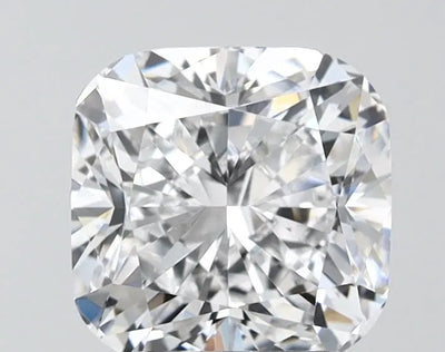 2.51ct Cushion D VVS2 Lab-Grown Diamond