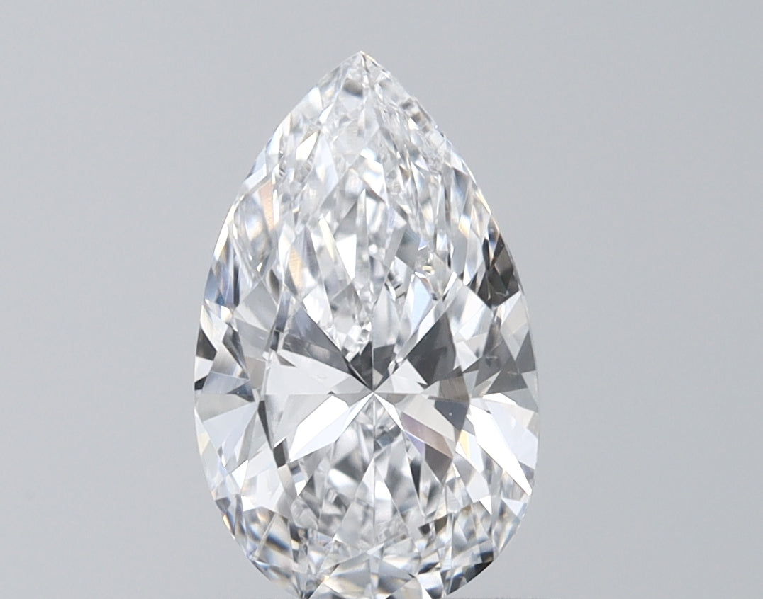 0.90ct Pear D VS2 Lab-Grown Diamond