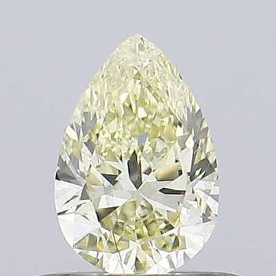0.38ct Fancy Yellow Pear Lab-Grown Diamond | IGI Certified