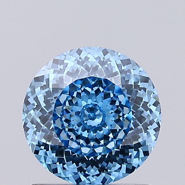 0.93ct Fancy Vivid Blue PORTUGUESE Lab-Grown Diamond | IGI Certified