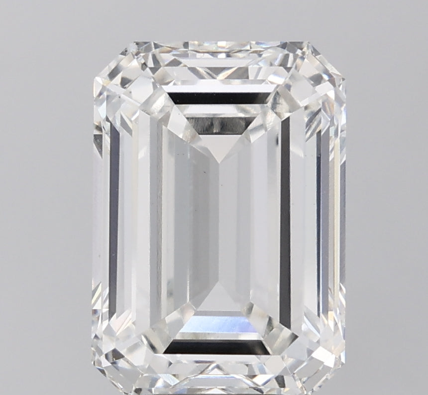 6.09ct Emerald F VS1 Lab-Grown Diamond