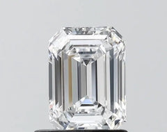 0.92ct Emerald D VVS2 Lab-Grown Diamond
