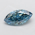 2.01ct Blue Marquise Lab-Grown Diamond | IGI Certified