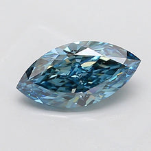 2.01ct Blue Marquise Lab-Grown Diamond | IGI Certified