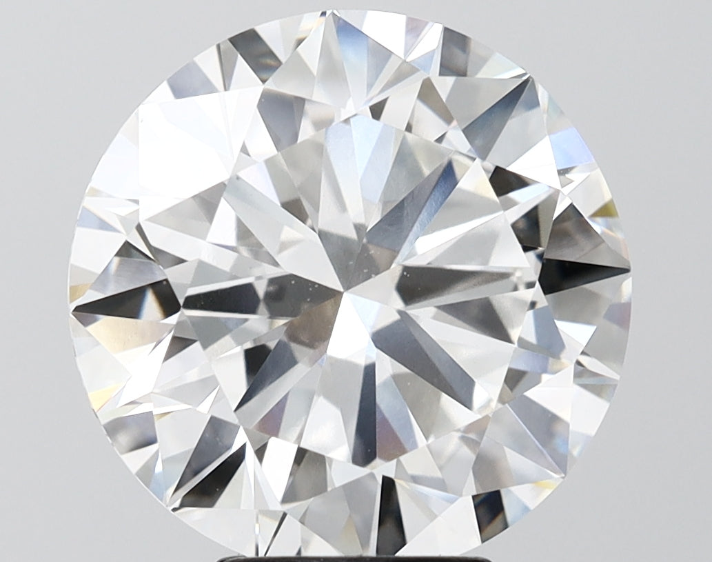 6.50ct Round F VVS2 Lab-Grown Diamond