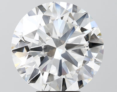 6.50ct Round F VVS2 Lab-Grown Diamond