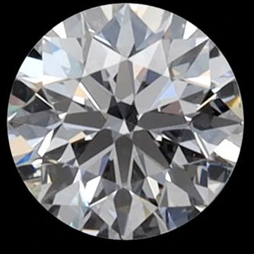 Excellent cut round diamond example one